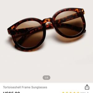 ❤️ SHEIN tortoise shell sunglasses